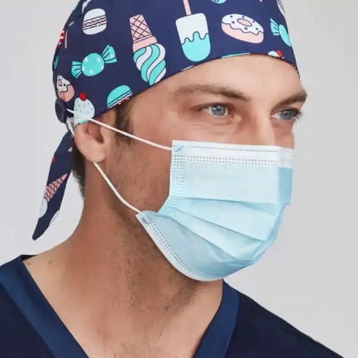 Picture of Biz Care, Printed Unisex Scrub Cap